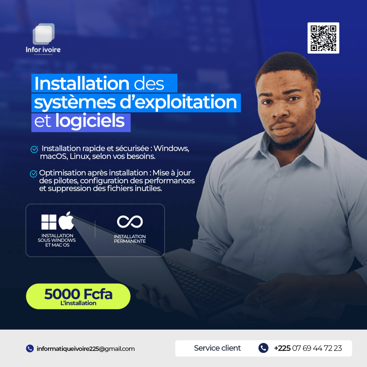 installation logiciel et systeme