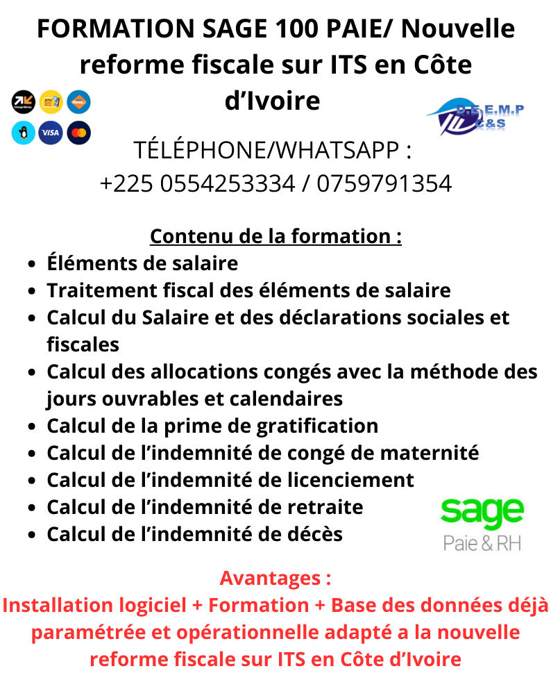 Sage Paie_ITS Nvlle reforme fiscale